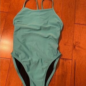 Jolyn Teal One Piece Swimsuit